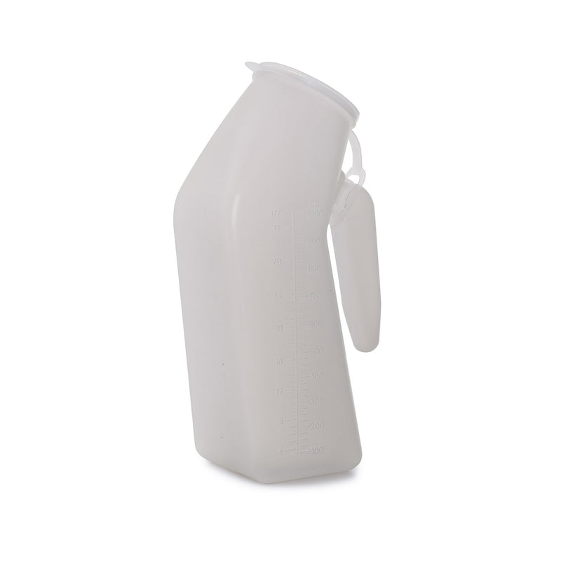 McKesson Male Urinal 32 oz. / 946 mL With Closure Single Patient Use (1103369_CS) 6/CS