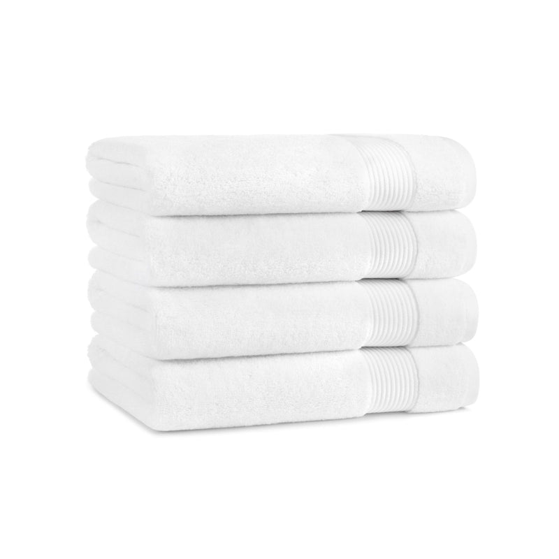 Host & Home Bath Towel 27x54 White (4/Pack) (P-BT-HH2754-WH) 4/PK