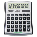 Victor® 1100-3A Antimicrobial Compact Desktop Calculator, 10-Digit LCD (VCT11003A) Each