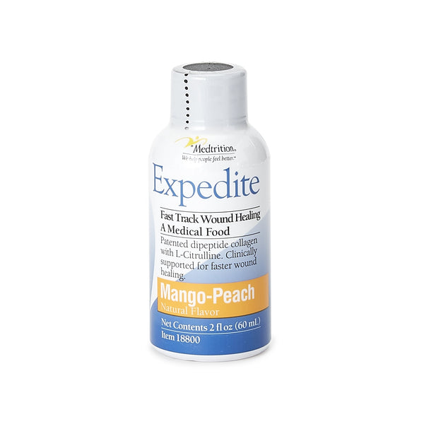 Expedite Oral Supplement Peach Mango Flavor Liquid 2 oz. Bottle (1194264_EA) 1/EA