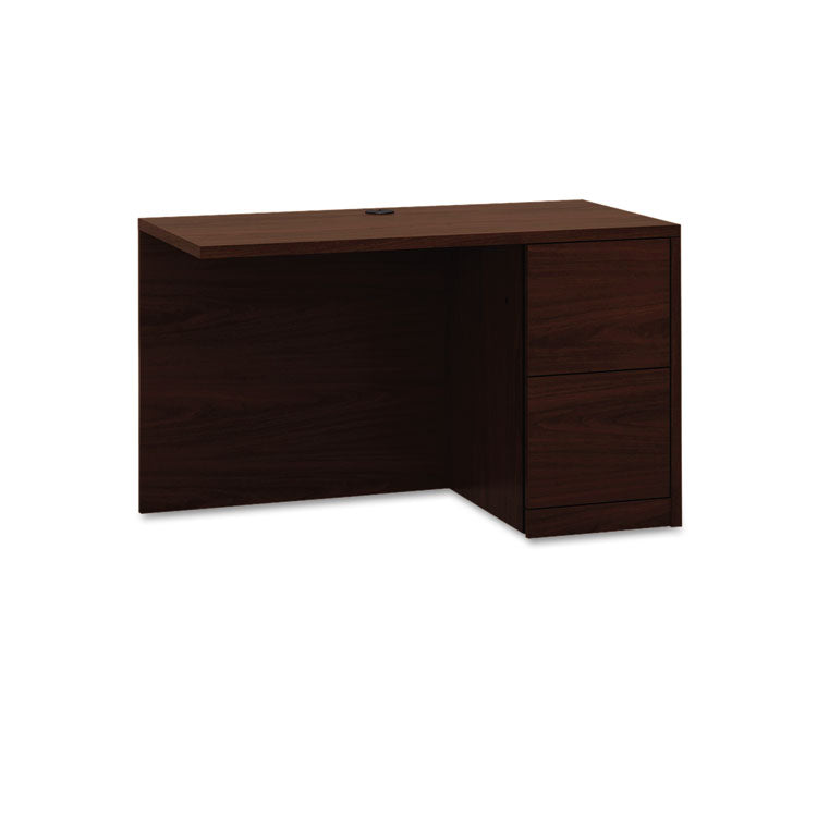 HON® 10500 Series L Workstation Return, Full-Height Right Ped, 48w x 24d x 29.5h, Mahogany (HON105905RNN)