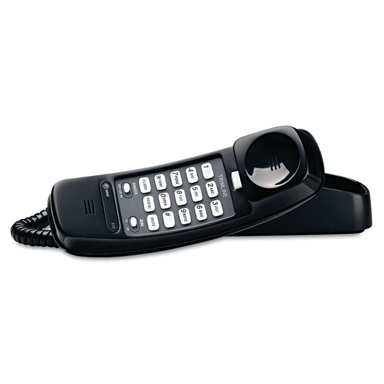 AT&T® 210 Trimline Telephone, Black (ATT210B) Each
