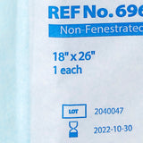 Busse Hospital Disposables General Purpose Drape Poly Lined Towel Drape 18 W X 26 L Inch Sterile (153440_BX) 50/BX