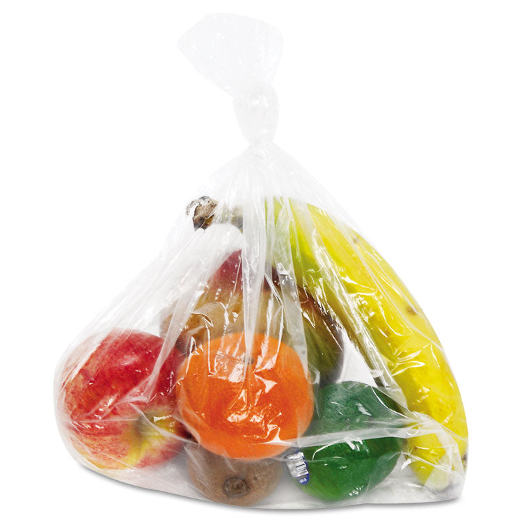 Inteplast Group Food Bags, 8 qt, 1 mil, 8" x 18", Clear, 1,000/Carton (IBSPB080418H)
