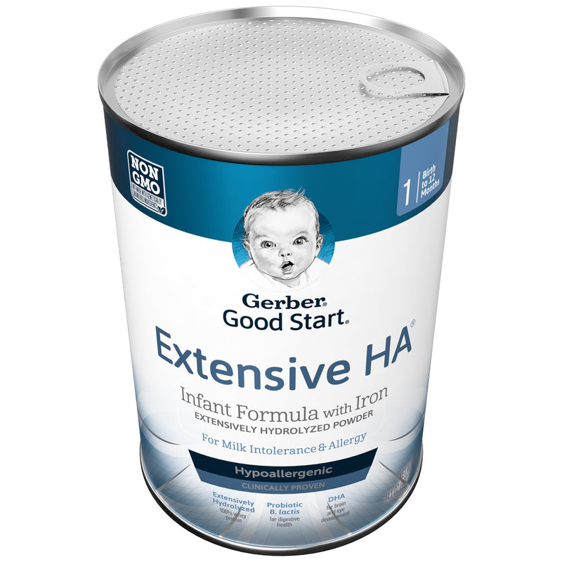 Gerber® Good Start® Extensive HA Infant Formula Unflavored 14.1 oz. Can Powder Whey Protein Cow's Milk Allergy (979091_CN) 1/CN