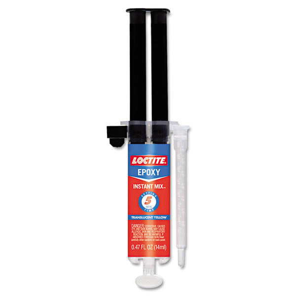 Loctite® Instant Mix Epoxy, 0.47 oz, Dries Clear (LOC1365868) Each