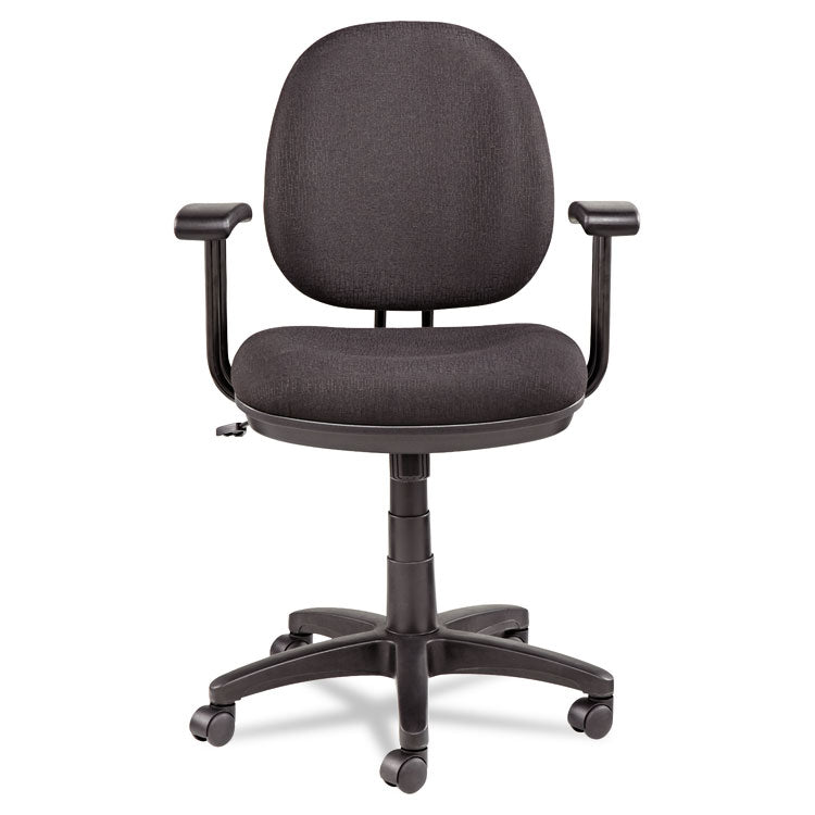 Alera® Alera Interval Series Swivel/Tilt Task Chair, Supports Up to 275 lb, 18.42" to 23.46" Seat Height, Black (ALEIN4811)