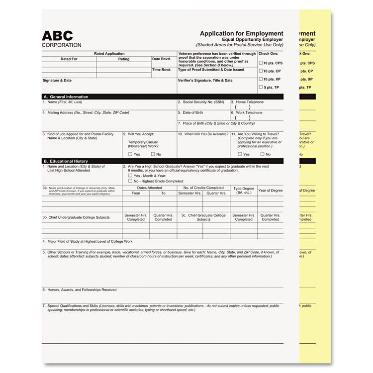 Iconex™ Digital Carbonless Paper, 2-Part, 8.5 x 11, White/Canary, 1,250/Carton (ICX90771006) Case of 1,250