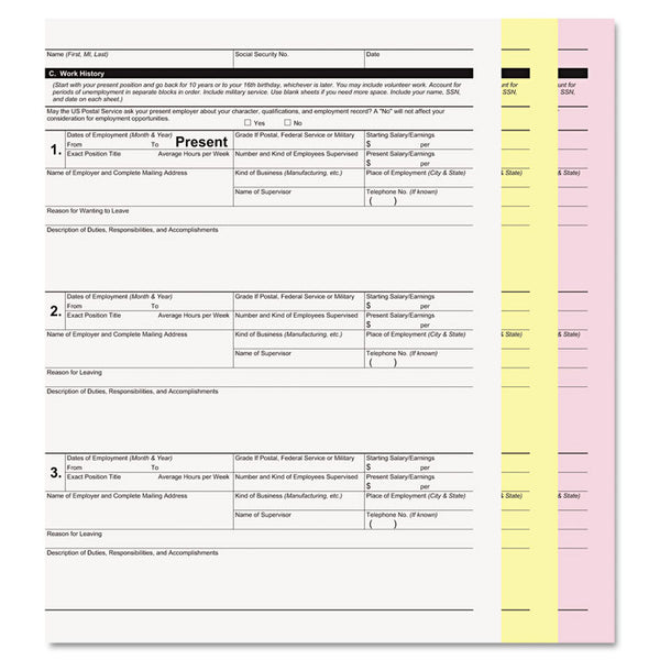 Iconex™ Digital Carbonless Paper, 3-Part, 8.5 x 11, White/Canary/Pink, 835/Carton (ICX90771007)