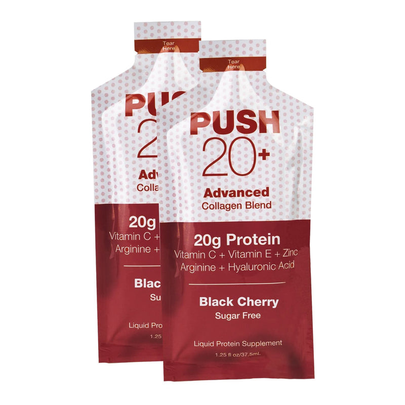 PUSH 20+ Oral Supplement Black Cherry Flavor Liquid 1.25 oz. Individual Packet (1253682_CS) 60/CS