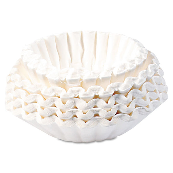 BUNN® Flat Bottom Coffee Filters, 12 Cup Size, 250/Pack, 12 Packs/Carton (BUNBCF250CT) 12 Packs of 250