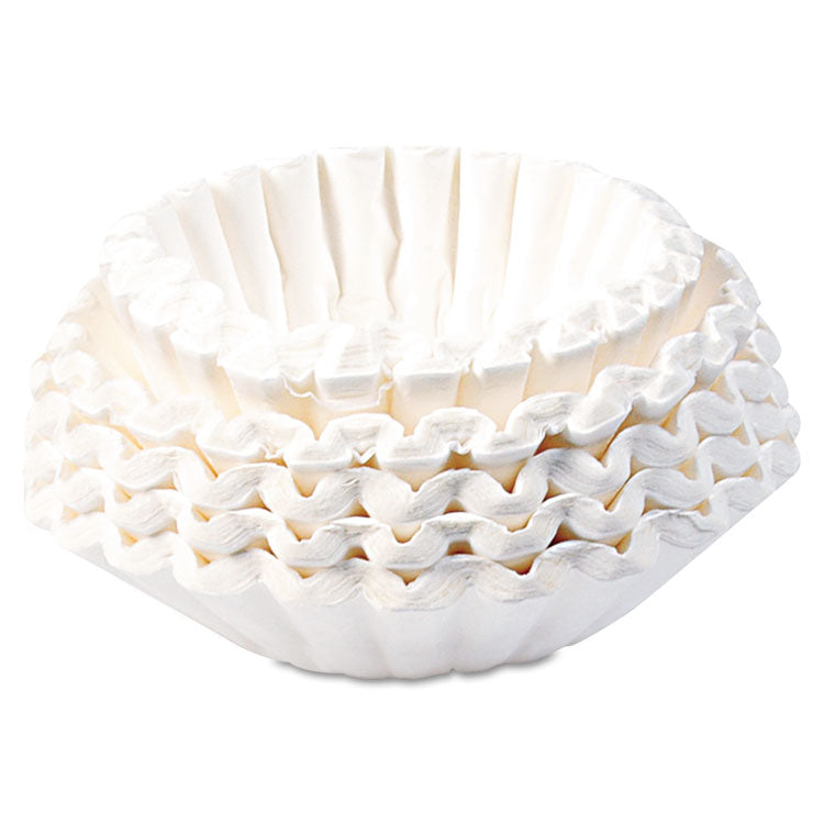 BUNN® Flat Bottom Coffee Filters, 12 Cup Size, 250/Pack (BUNBCF250) Pack of 250
