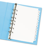 Avery® Preprinted Tab Dividers, 12-Tab, A to Z, 8.5 x 5.5, White, 1 Set (AVE11313)