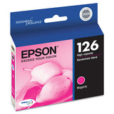 Epson® T126320-S (126) DURABrite Ultra High-Yield Ink, Magenta (EPST126320S) Each