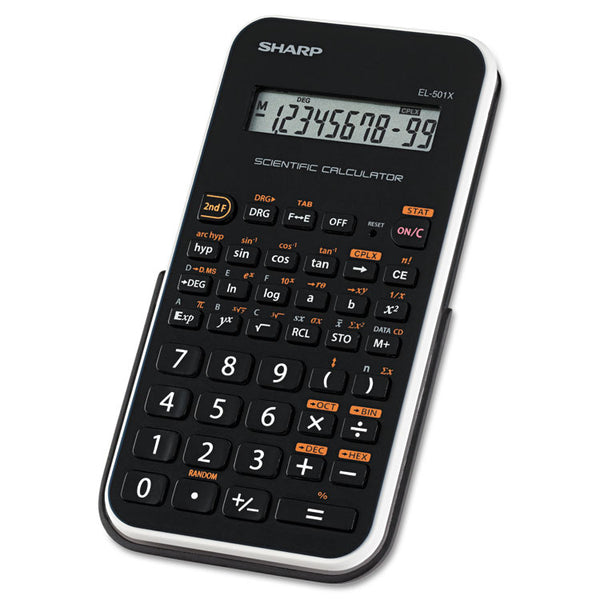 Sharp® EL-501XBWH Scientific Calculator, 10-Digit LCD (SHREL501X2BWH) Each