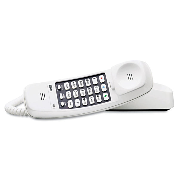 AT&T® 210 Trimline Telephone, White (ATT210W) Each
