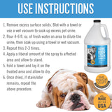 Tough Stuff® Urine Odor & Stain Eliminator, Original, 1 Gallon Bottle (HOS128NTP) Each