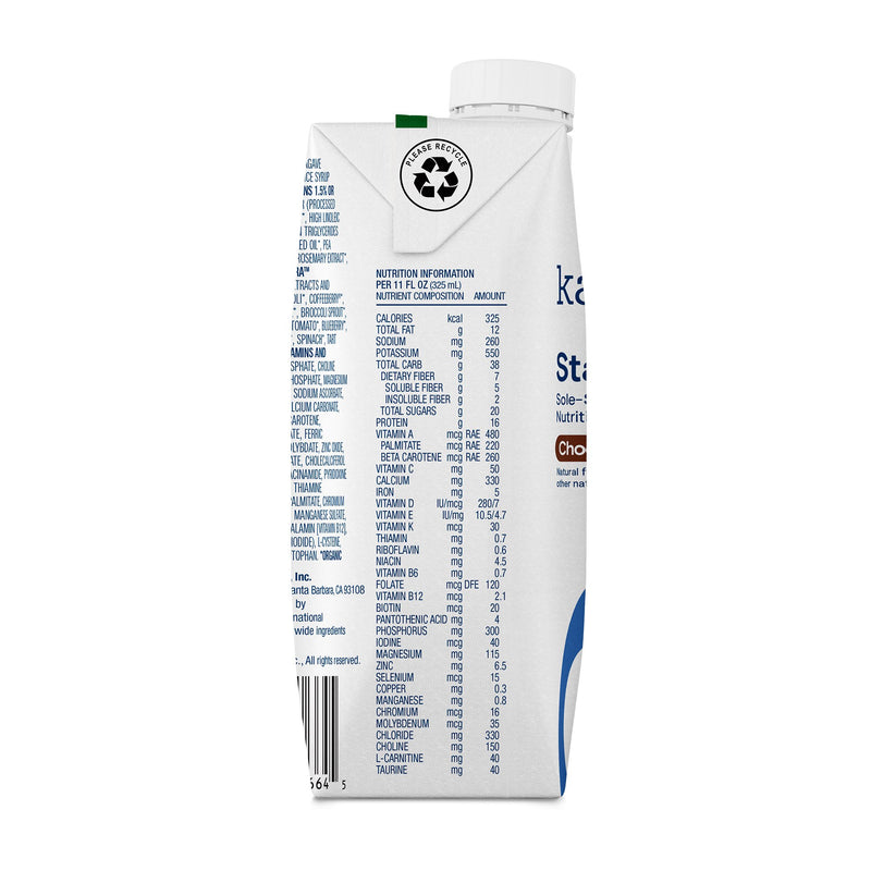 Kate Farms Standard 1.0 Oral Supplement Chocolate Flavor Liquid 11 oz. Carton (1053182_CS) 12/CS