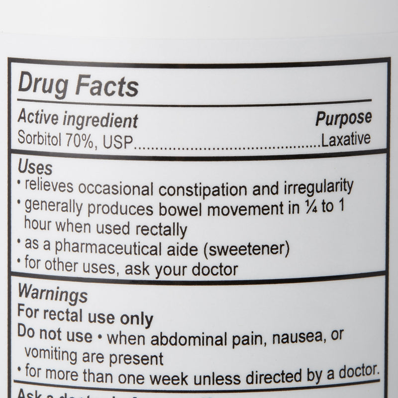Geri-Care® Diuretic Laxative Liquid 16 oz. 70% Strength Sorbitol (555698_BT) 1/BT