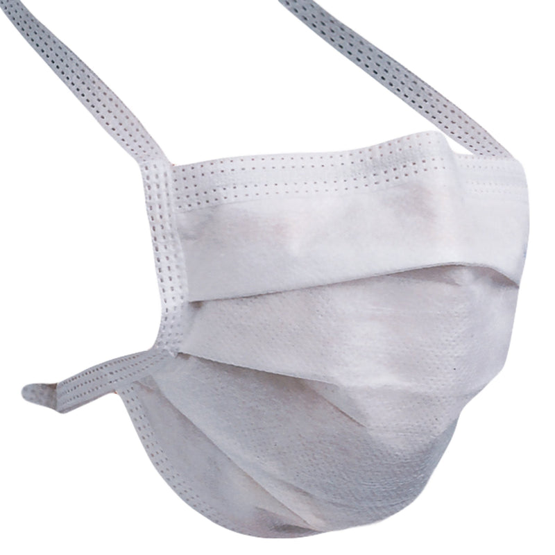 Halyard Surgical Mask Not Rated Tie Closure One Size Fits Most (367815_CS) 300/CS