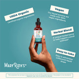 Mary Ruth's® Organic Kids Focus & Attention Dietary Supplement Organic Proprietary Blend 1,180 mg Strength Drop 1 oz. (1271770_EA) 1/EA