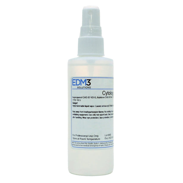 EDM 3 LLC Cytology Reagent Isopropanol / Acetone / PEG ACS Grade 96% 4 oz. (444960_EA) 1/EA