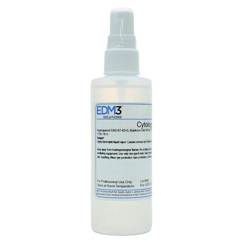 EDM 3 LLC Cytology Reagent Isopropanol / Acetone / PEG ACS Grade 96% 4 oz. (444960_EA) 1/EA