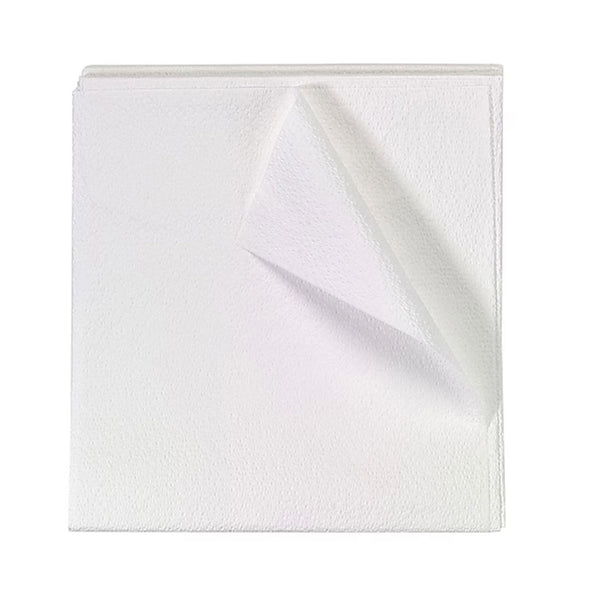 Graham Medical® Stretcher Sheet Flat 40 X 72 Inch White 3-Ply Tissue Disposable (153067_CS) 50/CS