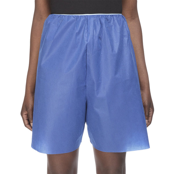 McKesson Exam Shorts Medium Blue SMS Adult Disposable (1197329_BG) 25/BG