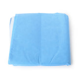 QUICK CHECK* H400 Sterilization Wrap White / Blue 36 X 36 Inch Dual Layer SMS Polypropylene Steam / EO Gas / Hydrogen Peroxide (809429_CS) 72/CS