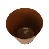 Impact® Round Metal Wastebasket, 28 Quart, Brown, 6/Case (IMP1302-4) Case of 6