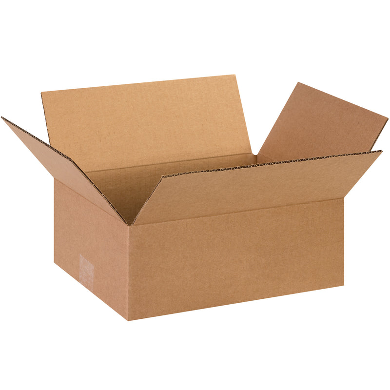 13 x 10 x 5" Flat Corrugated Boxes (13105) Bundle Of 25