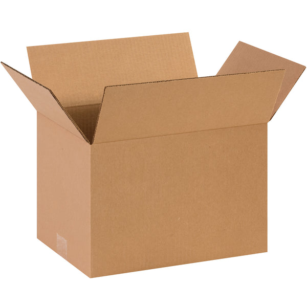 13 x 10 x 9" Corrugated Boxes (13109R) Bundle Of 25