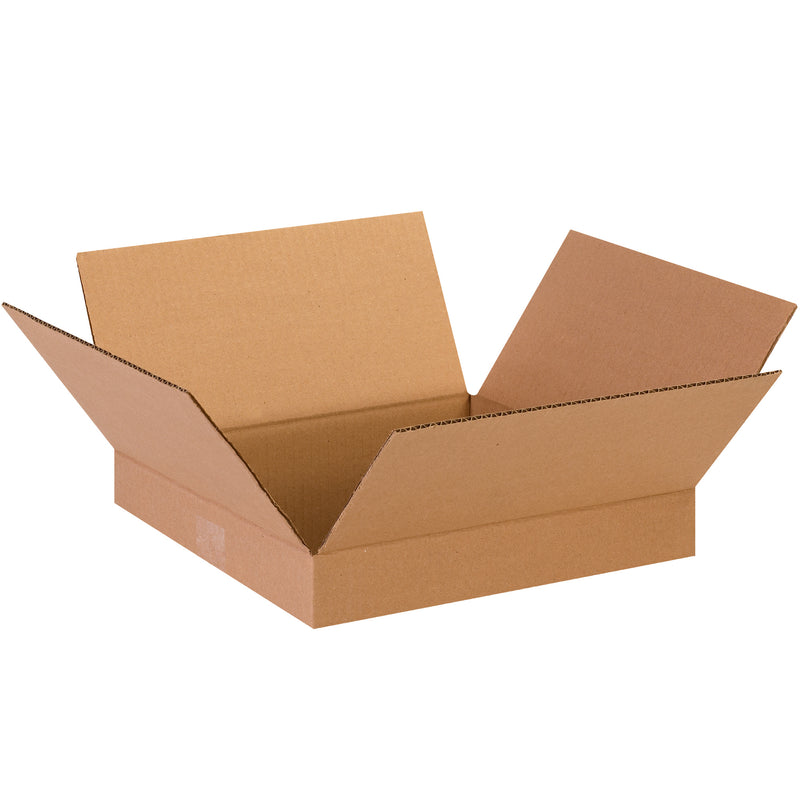 13 x 13 x 2" Flat Corrugated Boxes (13132) Bundle Of 25