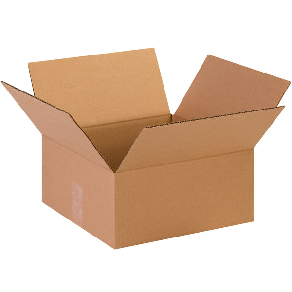 13 x 13 x 6" Flat Corrugated Boxes (13136) Bundle Of 25