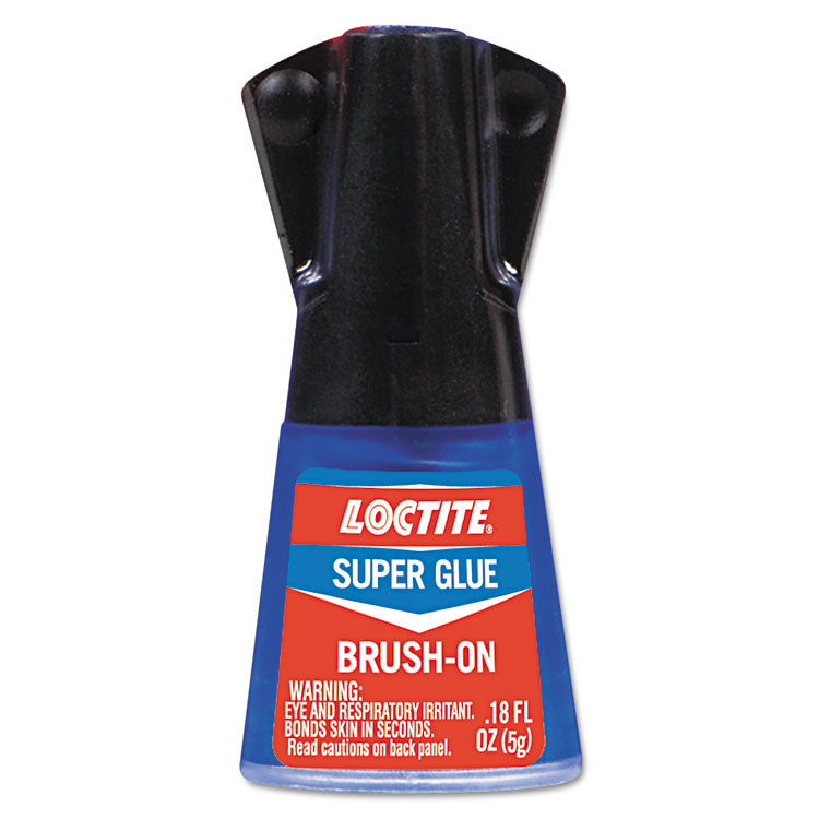 Loctite® Super Glue Brush On, 0.17 oz, Dries Clear (LOC1365734) Each