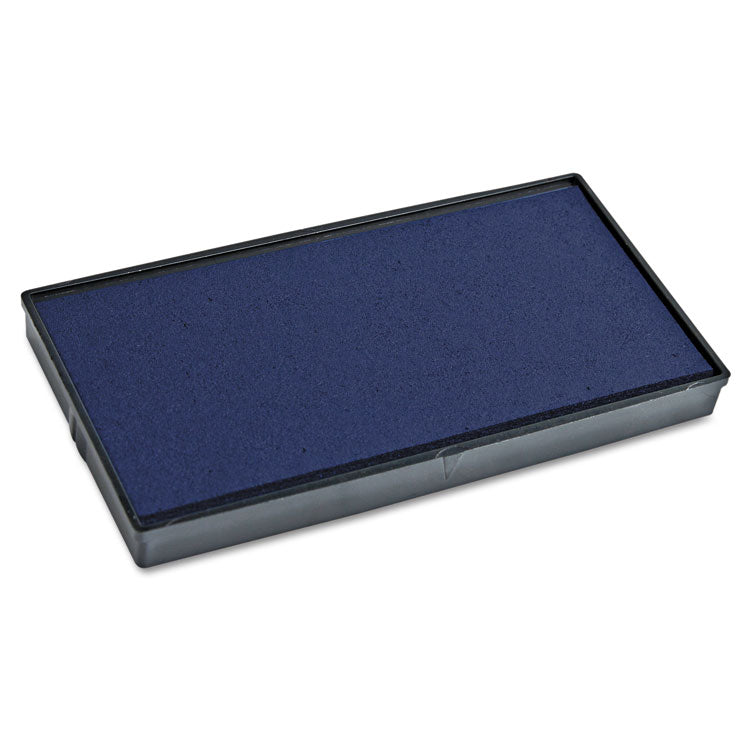 COSCO 2000PLUS® Replacement Ink Pad for 2000PLUS 1SI50P, 2.81" x 0.25", Blue (COS065477) Each