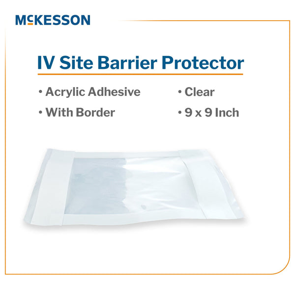 McKesson IV Site Barrier Protector 9 X 9 Inch NonSterile (1162467_PK) 5/PK
