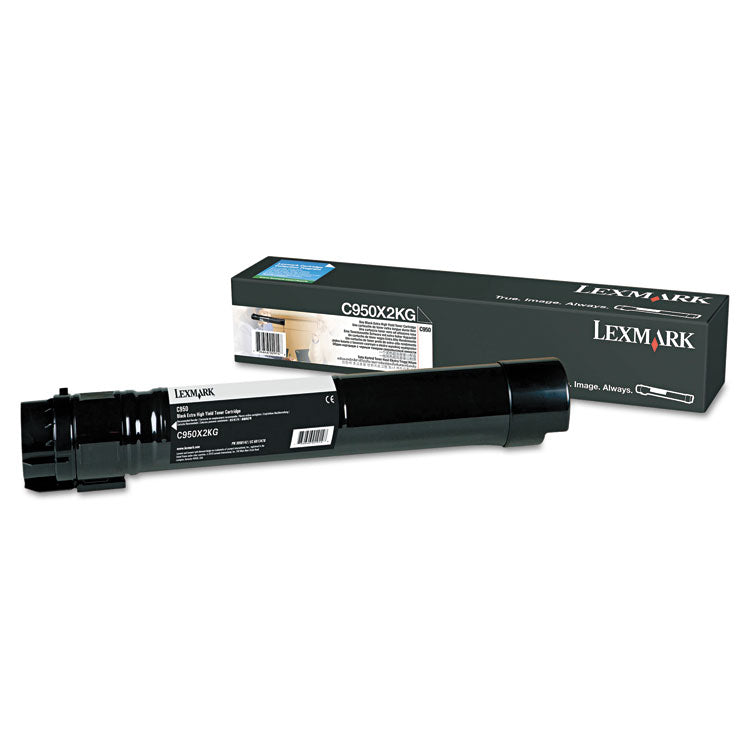 Lexmark™ C950X2KG Extra High-Yield Toner, 32,000 Page-Yield, Black (LEXC950X2KG) Each