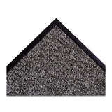 Crown Dust-Star Microfiber Wiper Mat, 36 x 120, Charcoal (CWNDS0310CH) Each