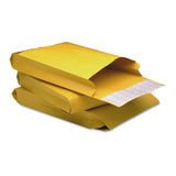 Quality Park™ Redi-Strip Kraft Expansion Envelope, #10 1/2, Square Flap, Redi-Strip Adhesive Closure, 9 x 12, Brown Kraft, 25/Pack (QUA93334) Pack of 25