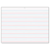 Pacon® Multi-Sensory Handwriting Tablet, 5/8" Long Rule, 8 x 10.5, 40/Pad (PAC2470)