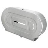 Bobrick Toilet Tissue 2 Roll Dispenser, Jumbo, 20.81 x 5.31 x 11.38, Satin-Finish Stainless Steel (BOB2892)