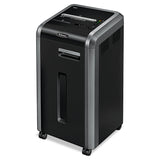 Fellowes® Powershred 225i 100% Jam Proof Strip-Cut Shredder, 22 Manual Sheet Capacity (FEL3322001)