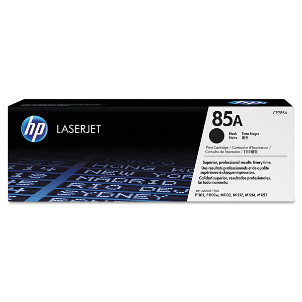 HP HP 85A, (CE285A) Black Original LaserJet Toner Cartridge (HEWCE285A)