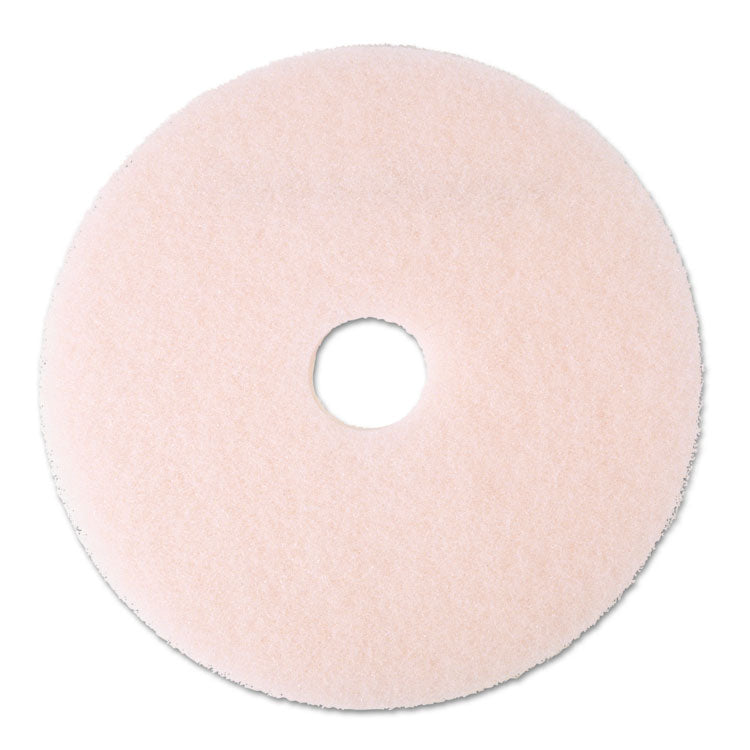 3M™ Ultra High-Speed Eraser Floor Burnishing Pad 3600, 20" Diameter, Pink, 5/Carton (MMM25858) Carton of 5