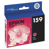 Epson® T159720 (159) UltraChrome Hi-Gloss 2 Ink, Red (EPST159720) Each