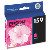 Epson® T159320 (159) UltraChrome Hi-Gloss 2 Ink, Magenta (EPST159320) Each