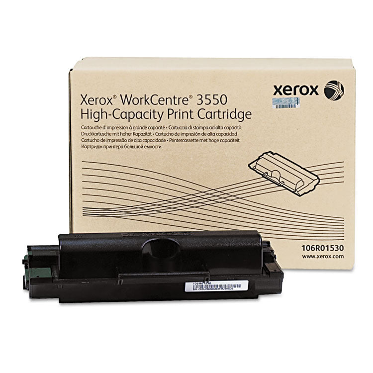 Xerox® 106R01530 High-Yield Toner, 11,000 Page-Yield, Black (XER106R01530)