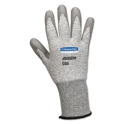 Ansell G60 Level 3 Cut Resistant Gloves with Dyneema Fiber, Large, Grey (412-13825) 12 PR / BG